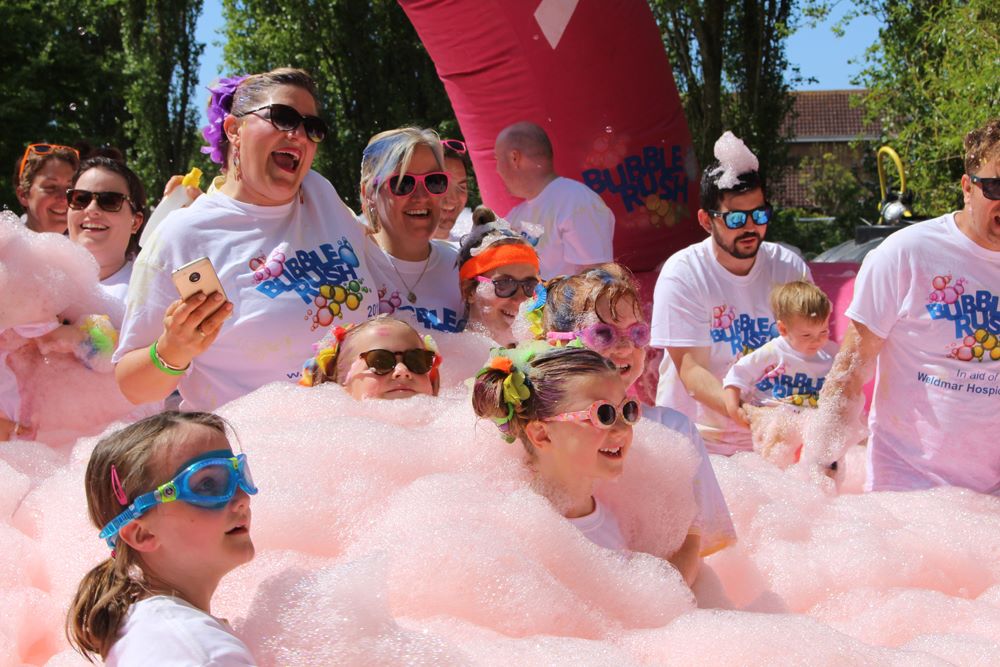 Bubble Rush Exeter The Exeter Daily